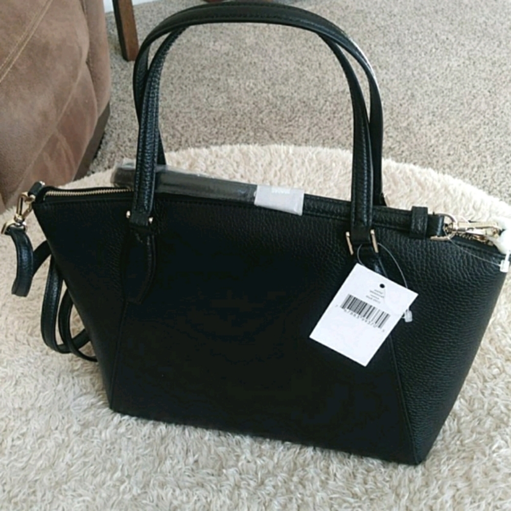 NWT Kate Spade Black Monica Satchel - Picture 5 of 9